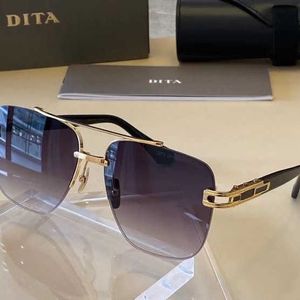 Dita Designer Okulary przeciwsłoneczne Di Okulary przeciwsłoneczne Man Flight Flight Fashion Too Kieliszki Gogle Outdoor Beach Męs