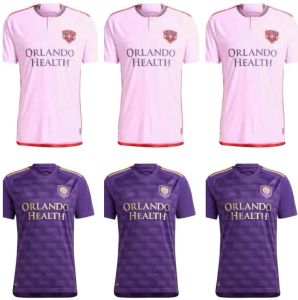 24 25 Orlando SC Soccer Jerseys City 2024 2025 Jansson Pato Kara Pereyra F.Torres Perea Football Shirts Home Away Top Thailand Quality Uniform Män