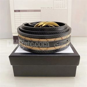 20 Color Fashion Mens Belt Luxury Man Designers Women jeans Belts Snake Big Gold Buckle cintura Size 95-125CM with box Unisex