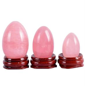 3 pezzi Yoni Egg Crystal Healing Jade Donna Esercizio Pavimento pelvico Stringere vaginale Palle per esercizi muscolari Massaggio sanitario Palla curativa2119014