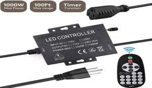 1000W 무선 RF DIMMERS 스위치 실외 DimmerRemote 컨트롤 디밍 컨트롤러 LED 스트링 라이트에 대한 최대 100ft 범위 1336819