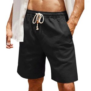 Kör shorts mens bomull snör upp stora fickor casual byxor cu band 13 träning för män yoga