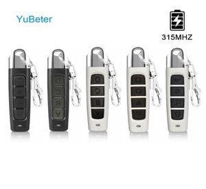 Fernbedienungen YuBeter 315 MHz Wireless Control Cloning Duplicator ABCD 4 Button Garage Gate Door Opener Electric Copy Controlle1268247