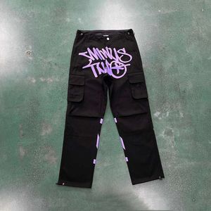 Nowy Minustwo Black Graff Cargo (Purple Black Purple Graff Printed Spods