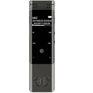 Oyuncular R80 Professional 1536kbps Dijital Voiceactive Recorder Pen Mini Dictaphone FM Radyo Mp3 çalar Ses Kaydı