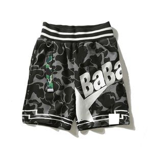 Herrkvinnor Designers Shorts Hip Hop Pants Letter Printing Strip Casual Five-Point Clothes Summer Beach Clothing Shorts