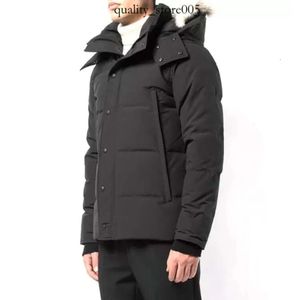 Winter Fourrure Daunenparka Homme Jassen Chaquetas Oberbekleidung Wolfspelz mit Kapuze Fourrure Manteau Wyndham Canada Jacke 116