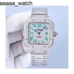 Diamonds Watch Custom Carters Rappers Luxury Flooed Round Princs Baguette Moissanite Bussdown Vvs Vs Si