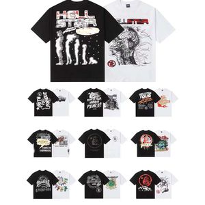 Shirt Men's T-shirts Short Sleeve Tee Men Women High Quality Streetwear Hip Hop Fashion T Shirt Hell Star Hellstar Short 2024 606