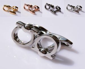 2019 New Arrival 4 Colors Mens Wedding Shirt Cufflink Jewelry Fashion Copper Metal Cuff Links Gift3008341