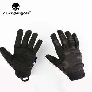 Guanti Emersongear Guanti tattici da lavoro Dito intero Leggero Airsoft Caccia Combattimento all'aperto Ciclismo Equipaggiamento protettivo per le mani Sport MCBK