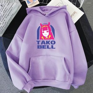 Kadın Hoodies ninomae inanis tako kapo hoodie kadın kawaii anime giysileri haruku estetik sweatshirtler Sonbahar polar kazaklar büyük boy kapüşon