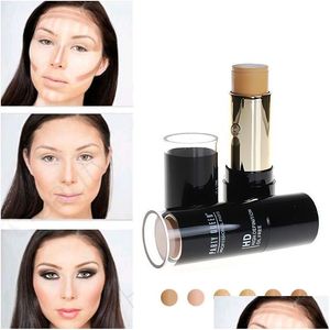 Foundation Party Queen HD Fondotinta in stick per pelle grassa Correttore naturale Controllo dell'olio Trucco viso Base per trucco professionale Prod Dhayz