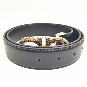 Mens Designer Belt Ceinture Homme 3,5 cm Brett bälte slät läder läder avancerad resort casual stil bälte bicolor d mönster lyx 8 bälte spänne 95-125 cm längd