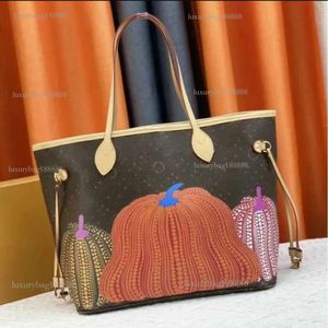 2024 Womens Yk Designer Tote Bag Handbags Never Eits Full Flower Graffiti Shoulder Crossbody Bags Viutonits Women Handbag High Quality