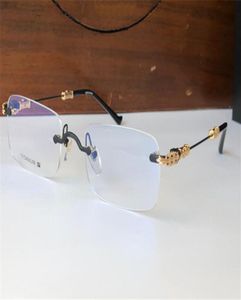 New fashion design optical glasses POLLS II square titanium frame rimless simple and versatile style retro transparent eyewear top7749334