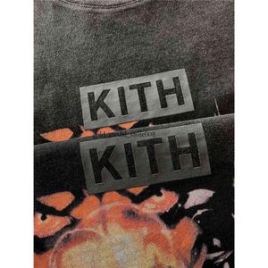 Kith Tshirt 2023 Uomo Donna Migliore qualità Vintage Stampa digitale Kith T-shit Tee Tops T Shirt 1 R1PI 497