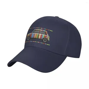 Berretti Il mio disegno del fantastico veicolo utilitario britannico con strisce del designer Berretti da baseball Uomo Donna Cappelli Berretto Cappello Casquette