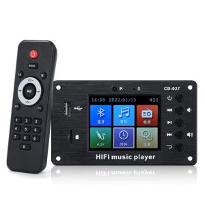 Player mp3 decodificador placa bluetooth 5.1 receptor de áudio estéreo flac wav ape decodificação rádio fm usb tf para amplificador carro