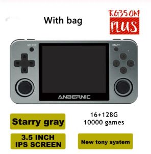 Players ANBERNIC RG350M 3.5'' IPS Screen Handheld Game Player Aluminum Alloy Video Music Pocket Retro Games Console HD TV Gaming Box