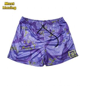 Men's Shorts Japanese anime shorts summer mens 3D printed sports and leisure shorts oversized quick drying mesh board fitness shorts J240228
