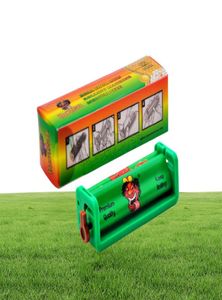 HONEYPUFF Hard Plastic Cigarette Roll Machine With Adjustment 1 14 Size Acrylic Rolling Machine On Metal Roll Tray Pipe Accessori8490748