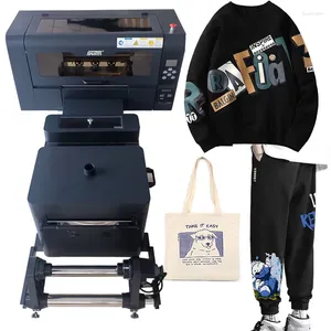 Fabrika DTF T-Shirt Baskı Makinesi DTG Yazıcı Sublistar 30cm XP600 Isı Transferi Pet Film