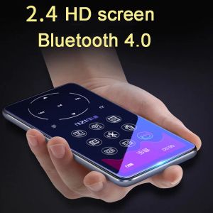 Плееры RUIZU MP3-плеер с Bluetooth 4.2 и 2.4 Экранные сенсорные клавиши Hi-Fi FM-радио Мини-спортивный музыкальный плеер MP 3 Портативный металлический Walkman