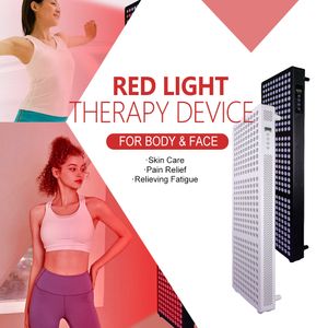 Partihandel 190MW/CM2 630NM 660NM 810NM 830NM 850NM FULL BODY Infraröd enhet PDT LED Red Light Therapy Panel för effektiv smärta Relief Sports Recovery