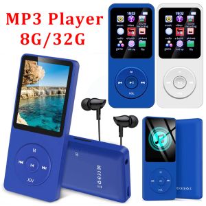 Player 1.8inch MP3 Music Player BluetoothCompatível 5.0 HIFI Som Rádio FM EBook Gravador de Voz Bolso Esportes Correndo Walkman Player