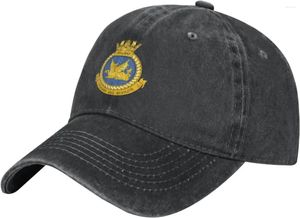 Ball Caps HMS uyanık İngiliz Kraliyet Donanması Denizaltı Kamyon Şabini Şapka Baseball Kapağı Yıkanmış Pamuk Baba Şapkaları Askeri