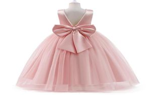 Girl039s Sukienki 514 lata Dziewczyny Princess Dress Dress Ceremonia Long Prom Pink Kids Evening Party Vestidos Flower Wedding Pagean8053059