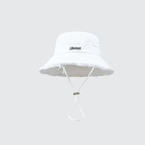 Chapéu balde branco designer 2024 clássico chapéu de pescador jq