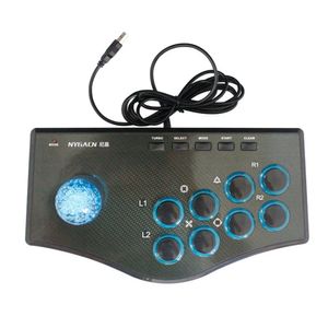 Communications Arcade Joystick Gamepads Street Fighting Stick USB Game Controller for PC Computer Win7 Win8 Win10 OS