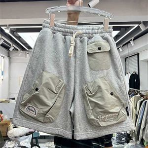 Men's Shorts Multi Pocket Shorts Men Women High Quality Heavy Fabric Shorts Panel Breeches J240228