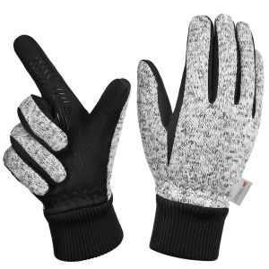 Перчатки MOREOK Зима 20°F 3M Thinsulate Теплые перчатки Велоспорт Спорт на открытом воздухе Бег Мотоцикл Лыжный сенсорный экран Нескользящие перчатки Wearre