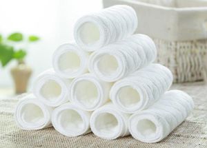 50 PCS تجنب طي ثلاث طبقات من القطن البيئي المتكرر مع الحفاضات لا عامل الفلورسنت diapers3821429