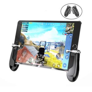 Kommunikation Ipad Kapazität L1R1 Feuerzieltaste löst Gamepad-Joystick, COD PUBG Trigger Controller, für Tablet-FPS-Spiele aus