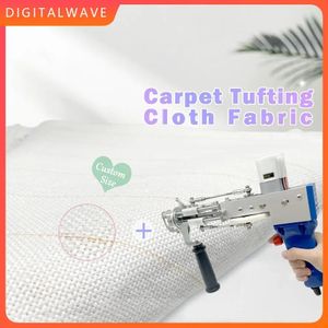 Primary Tufting ClothBacking Fabric For Electric Carpet Tufting Gun For Rug DIY Punch Needle Carpet Small Sizes 1.5/2/3/4/5M 240220