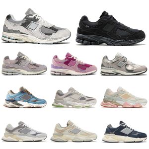 Buty nowe 2002R 9060 Athletic Mens Women Casual Triple S Black White Protection Pack Pink Rain Cloud Phantom Sea Salt Designer Bowling OG Balancess Trener