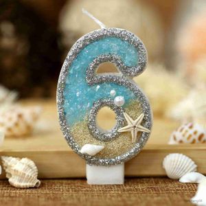 Candele Numeri Candele Topper per torta di buon compleanno Torte di compleanno Topper per cupcake per baby shower Topper per torta nuziale