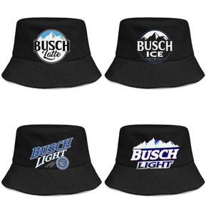 Busch Light Beer Logo Mens and Womens Buckethat Cool Youth Bucket Baseballcap Light Blue Adge White Latte Så mycket4927700