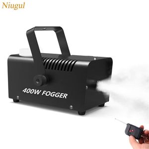 Fogger Ejector 400W Дымовая машина Беспроводной пульт дистанционного управления для вечеринок, Рождества, Хэллоуина и свадьбы Дезинфекция тумана Y201015 2911