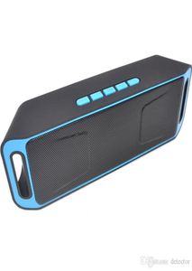 SC208 Bluetooth Music Wireless Speakers A2DP STEREO MEGABASS THEALER Hands TF Card Aux 35mm Subwoofer MP3 Player With Retail2634427