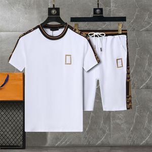 Tute da uomo Designer Abbigliamento sportivo Moda Abito da uomo Monogramma stampato Set manica corta T-shirt e pantaloncini