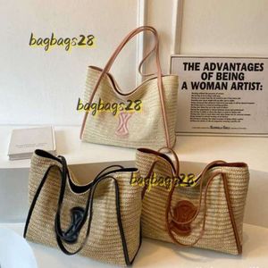 Evening Bags Woven Bag Women 2024 New Vintage Single Shoulder Bag Fashion All-in-one Large Capacity Underarm Straw Bag Casual Handbag Shopping Bag Stylisheendibags