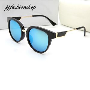 Óculos de sol feminino metal vintage moda ao ar livre praia óculos uv400 verão ppfashionshop291a