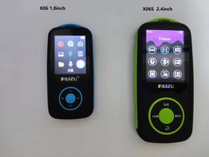 プレーヤーオリジナルRuizu X06/X06S Bluetooth Mini Sports Mp3 Music Player 4GB/8GB 1.8 