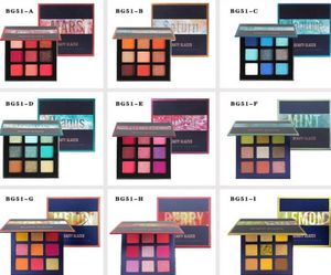 Lidschatten-Make-up-Palette, 9 Farben, Neon-Lidschatten, helles gepresstes Pulver, Metall, matt, Schönheits-Make-up, Paletas de sombra de ojos4395465