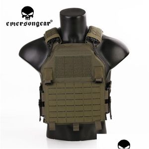 Tactical Vests Lightweight Roc Lavc Assat Plate Carrier Body Armor Molle Vest Hunting Airsoft Protect Gear Drop Delivery Clothing Dh2Hx